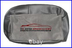 2000 Chevy Tahoe Z71 Second Row Bench 60 Bottom Leather Seat Cover 2-Tone Gray