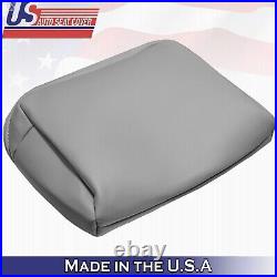2000 For Ford F250 F350 F450 F550 Lariat Rear Bench Top Leather Seat Cover Gray