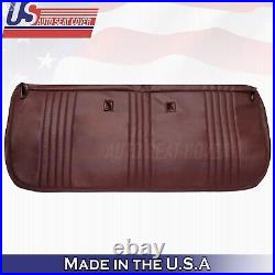2000 For GMC Sierra C/K 1500 2500 3500 Front Bottom Bench Vinyl Seat Cover Red