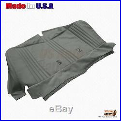 2000 GMC Sierra C/K 2500 3500 Classic WT Base Bench Bottom Vinyl Seat Cover Gray