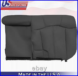 2001 2002 For Chevy Suburban Rear Bench Passenger Top Leather Cover Graphite