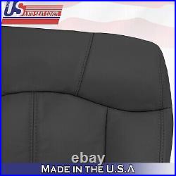 2001 2002 For Chevy Suburban Rear Bench Passenger Top Leather Cover Graphite