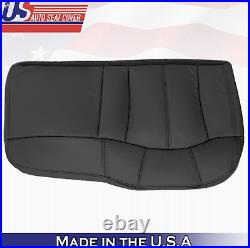 2001 2002 For Chevy Tahoe Rear Bench Passenger Bottom Leather Cover Graphite