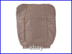 2001-2002 Ford F150 Lariat 60/40 Bench P4 Driver Top Leather Cover Tan