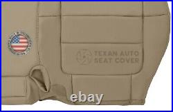 2001, 2002 Ford F-150 Lariat Crew Cab Leather Replacement Seat Cover Tan
