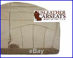 2001-2003 Ford F150 Lariat Passenger Side Bench Bottom Leather Seat Cover Tan