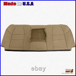 2001 F250 F350 Lariat REAR Bench Top Perforated Leather Replacement Cover Tan