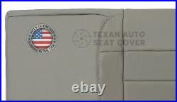 2001 Ford F150 Lariat 2WD Super Crew Passenger Bench Leatherette Seat Cover Gray