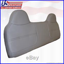 2001 Ford F250 F350 F450 F550 XL Bench Lean Back Vinyl Replacement Cover Gray