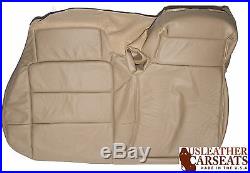 2001 Ford F250 Lariat Passenger Bench Bottom Replacement Leather Seat Cover Tan