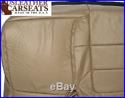 2001 Ford F250 Lariat Passenger Bench Bottom Replacement Leather Seat Cover Tan