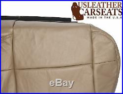 2001 Ford F250 Lariat Passenger Side Bench 60/40 Bottom Leather Seat Cover Tan