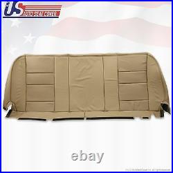 2002 -2007 Ford F250 Super duty Lariat Rear Bottom Leather Bench Seat Cover TAN