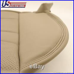 2002 2007 Ford F-250 F250 Lariat Rear Bottom Leather Bench Seat Cover TAN