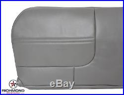 2002 Ford F250 F350 F450 F550 XL -Bottom Bench Seat Replacement Vinyl Cover Gray
