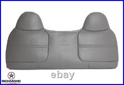 2002 Ford F250 F350 F450 XL -Lean Back Bench Seat Replacement Vinyl Cover Gray