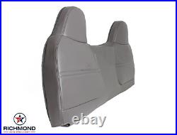 2002 Ford F250 F350 F450 XL -Lean Back Bench Seat Replacement Vinyl Cover Gray