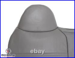 2002 Ford F250 F350 F450 XL -Lean Back Bench Seat Replacement Vinyl Cover Gray