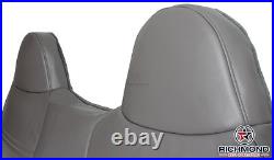 2002 Ford F250 F350 F450 XL -Lean Back Bench Seat Replacement Vinyl Cover Gray