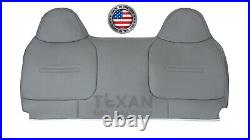 2003, 2003, 2004 Ford F250, F350, F450, F550 XL Lean Back Seat Cover Vinyl Gray