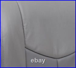 2003 2004 2005 2006 GMC Yukon Denali Replacement Leather Seat Cover Gray 2 tone