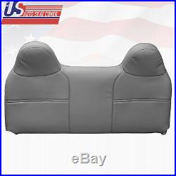 2003 2004 2005 Ford F250 XL Upper Top Bench Seat Replacement Vinyl Cover Gray