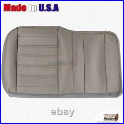 2003 2004 2005 Hummer H2 REAR Driver Split Bench Bottom Leather Cover Wheat Gray