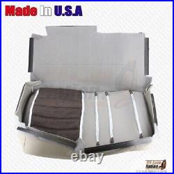 2003 2004 2005 Hummer H2 REAR Driver Split Bench Bottom Leather Cover Wheat Gray