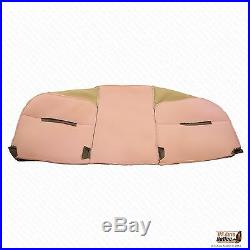 2003 2004 Ford F250 F350 F450 F550 XL Flatbed -Bottom Vinyl Bench Seat Cover Tan