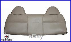 2003 2004 Ford F250 F350 F450 F550 XL -Lean Back Vinyl Bench Seat Cover Tan