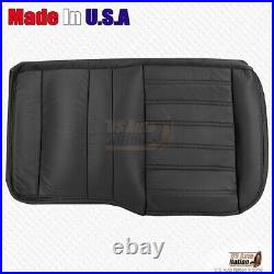 2003 2005 2006 Hummer H2 REAR Driver Bench Bottom Genuine Leather Cover Black