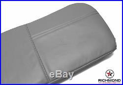 2003-2007 Ford F250 F350 F450 XL -Bottom Bench Seat Replacement Vinyl Cover Gray