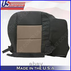 2003 to 2011 Ford Ranger Driver Bottom Bench Cloth Cover 2-tone TAN/BLACK