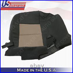 2003 to 2011 Ford Ranger Driver Bottom Bench Cloth Cover 2-tone TAN/BLACK