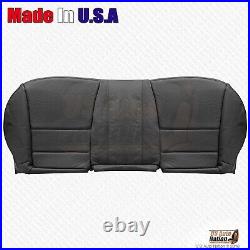 2004 2005 2006 FITS Acura TSX REAR Bench Bottom Perforated Leather Cover Black