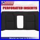 2004 Fits Acura TL Rear Bench Top Perforated Leather Replacement Seat Cover BLK