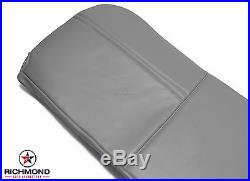 2005 Ford F250 F350 XL Work Truck-Bottom Bench Seat Replacement Vinyl Cover Gray