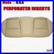 2006 2007 2008 For Acura TL REAR Bench Bottom Perforated Leather Seat Cover Tan