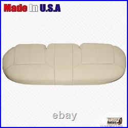 2006 2007 2008 Lincoln Town Car Rear Bench Bottom Leather Cover Light Camel Tan