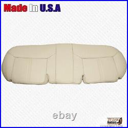 2006 2007 2008 Lincoln Town Car Rear Bench Bottom Leather Cover Light Camel Tan