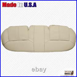 2006 2007 2008 Lincoln Town Car Rear Bench Bottom Leather Cover Light Camel Tan