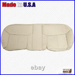 2006 2007 2008 Lincoln Town Car Rear Bench Bottom Leather Cover Light Camel Tan