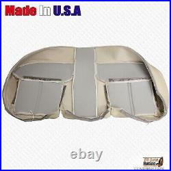 2006 2007 2008 Lincoln Town Car Rear Bench Bottom Leather Cover Light Camel Tan