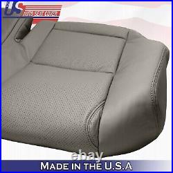 2006 2007 For Lexus GS300 GS350 Rear Bench Bottom Perforated Leather Cover Gray