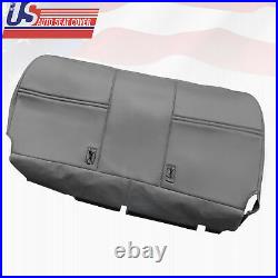 2006 2007 Ford F250 350 450 550 XL Lower Bench Seat Replacement Vinyl Cover Gray