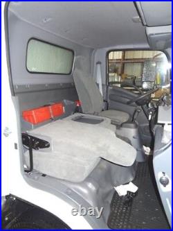 2006-2021 Isuzu NPR Front Commercial Work Truck Exact Fit Seat Cover, Gray Twill