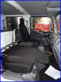 2006-2022 Isuzu NPR Front 40/60 Split Seat, Covers are Black Endura