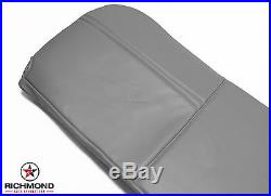 2006 Ford F250 F350 F450 F550 XL -Bottom Bench Seat Replacement Vinyl Cover Gray
