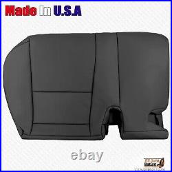 2007 2008 2009 2010 For Acura MDX Rear Driver Bench Bottom Leather Cover Black