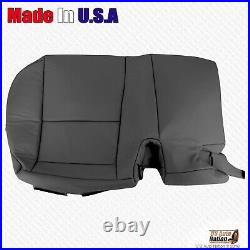 2007 2008 2009 2010 For Acura MDX Rear Driver Bench Bottom Leather Cover Black